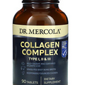 Dr. Mercola, Collagen Complex, Type I, II & III, 90 Tablets  FREE SHIPPING