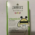 Zarbee’s Naturals Baby Vitamin D Supplement Safe & Effective .47 fl oz