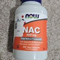 NOW Foods NAC N-Acetyl Cysteine 600mg 250cap Free Radical Protect Selenium 01/27
