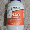 NOW Foods NAC N-Acetyl Cysteine 600mg 250cap Free Radical Protect Selenium 01/27