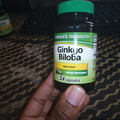 Nature's Measure Ginkgo Biloba Whole Herb 24 Tablets Capsules