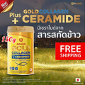 GIFT AMADO Gold Collagen Plus Ceramide Rice Extract Dipeptide Tripeptide 150g