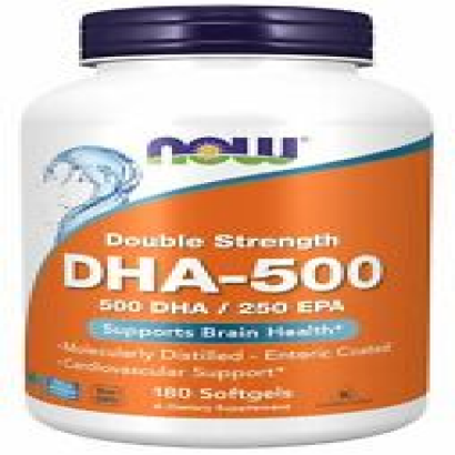 NOW Supplements - DHA-500 180 Softgels