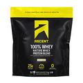 Ascent 100% Whey, Native Whey Protein Blend, Vanilla Bean, 4.25 Lbs