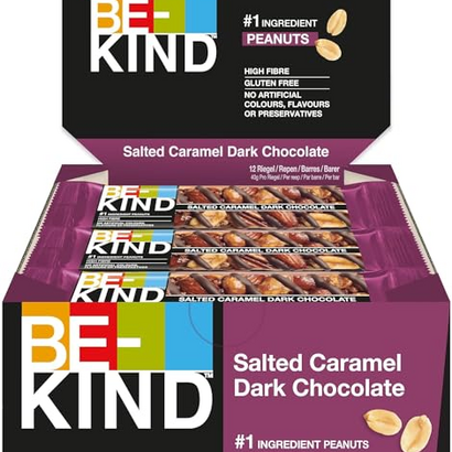 BE-KIND Salted Caramel Dark Chocolate, 12 X 40 Gm
