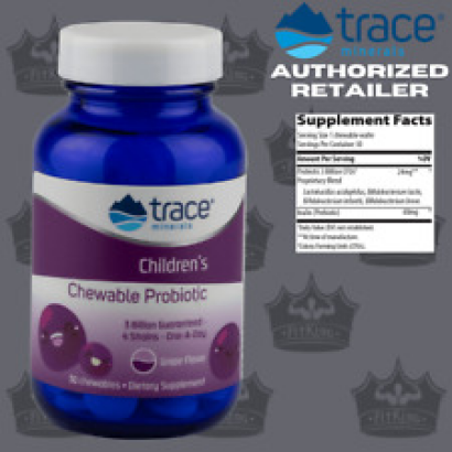 Trace Minerals Childrens PROBIOTIC - 30 Berry Chewables