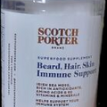 Scotch Porter Brand Superfood Supplement: Beard, Hair, Skin immune support- 30ct