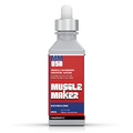 MMUSA Muscle Maker Post Workout Serum: Enhanced Men's Health with Antioxidant Boost. Immunity Powerhouse, Vitamin C & Zinc. Creatine for Fitness, Energy & Focus. Raspberry 5.1 Fl Oz