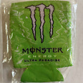 NEW - Monster Energy Drink Lime Green Ultra Paradise Beer/Soda Can Koozie Coozie