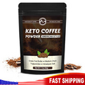 Keto Coffee Powder Instant Coffee Weight Loss Appetite Suppressant Low-carb 50g