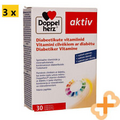 3x Doppelherz Diabetiker vitamins and minerals for diabetics, 30 pcs