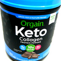 Orgain Keto - Ketogenic Collagen Protein Powder Chocolate 400 grams BB 4/24