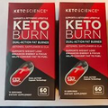 2 Keto Science KETO BURN Dual Action Fat Burner  ENERGY & FOCUS, 60 Capsules