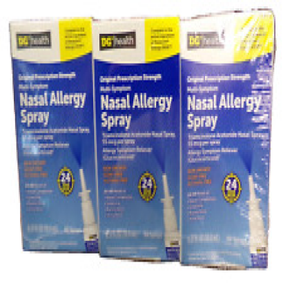 (3) Allergy  Nasal Spray DG exp 10/2024