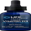Life Extension Vitamin D3 50mcg (2000 IU) Immune,Bone,Heart,Cognitive 1oz Mint