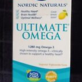 NORDIC NATURALS ULTIMATE OMEGA 1280 mg/Omega-3 Lemon Taste 60 Softgels (J48)