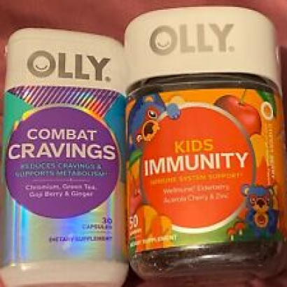 (2)Olly Kids Immunity 50 ex 2025 olly combat cravings ex 2025