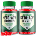 (2 Pack) ACV for Health, ACV for Health Keto ACV Gummies, Keto ACV (120 Gummies)