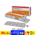 2 Box MALTOFER FOL CHEWABLE TABLETS 30'S  For Iron Deficiency Free Shipping