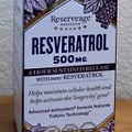 Resveratrol 500mg Reserveage 30 Capsules Exp 4/2026 4 Hour Sustained Release