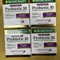 4 New Nature's Bounty Ultra Strength Probiotic 10 - 30 Capsules Each Box