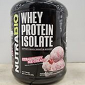 Nutrabio Whey Protein Isolate 5lb Strawberry