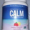 Natural Vitality Calm, Anti-Stress Drink Mix, Magnesium Supplement Powder 20 OZ