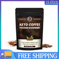 Keto Coffee Powder Instant Coffee Weight Loss Appetite Suppressant Low-carb