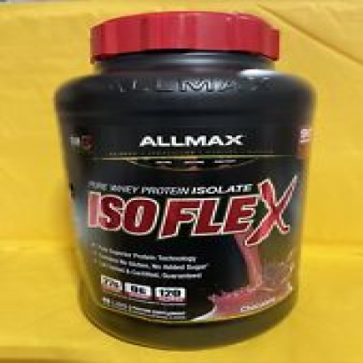 Isoflex, 100% Pure Whey Protein Isolate, Chocolate, 5 lbs (2.27 kg)