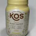 KOS Organic Plant Based - Vanilla Protein Shake Powder - GF-Dairy Free 2.4 lbs