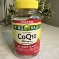 Spring Valley CoQ10 Heart Health Adult Gummies, 200mg, 100 Count Sealed