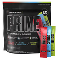Prime Hydration + Electrolyte Powder Mix Sticks Variety Pack (20 pk.)