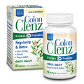 Body Gold Colon Clenz & Detox Overnight Formula | Once Daily with 9 Herbs + Active Probiotics | Constipation Relief for Adults | Bloating Relief for Women & Men 42ct
