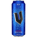 V Blue Guarana Energy Drink Can 500ml