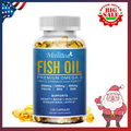 omega 3 fish oil capsules 3x strength 3600mg epa & dha, highest potency 120 Caps