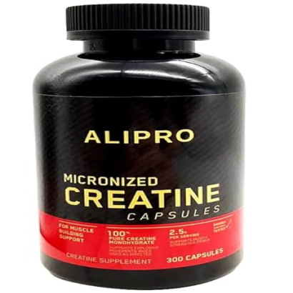ALIPRO Micronized Creatine HCL Monohydrate Capsules, for Muscle Building Support, Recovery, Performance, Strength and Power, Keto Friendly, Pure Creatine Monohydrate Supplement, 2500mg, 300 Capsules