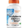 Doctor's Best Benfotiamine 150 + Alpha-Lipoic Acid 300 60 Veg Caps