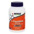 NOW Foods L-Carnitine 1000 mg., 50 Tablets