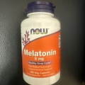 One Of Brand New Melatonin 5mg 180 Veg Capsules Highly Recommended!