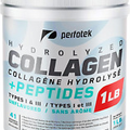 Collagen Powder for Women Men Types I & III Unflavored Easy to Mix Hydrolyzed Pr