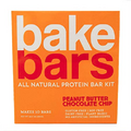 bakebars All-Natural Protein Bar Kit - PB Choc Chip - Includes Pre-Measured, Macro-Friendly Ingredients for 10 Nutrition Bars - Soy, Gluten & Dairy Free - Plant Based - Healthy Snack
