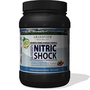 N Shock- Pre Workout Powder, x10 Strength, 44 Servings, (Fruit Punch) Boost Energy, Increase Endurance and Focus, Beta-Alanine, 175mg Caffeine, Citrulline Malate, Nitric Oxide Booster - Keto Friendly