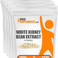 BulkSupplements.com White Kidney Bean Extract - Powdered Extract for Digestive Support, Protein Source - Gluten Free - 1500mg per Serving, Pack of 5 (5 Kilograms - 11 lbs)