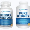 Kidney Restore & Pure Kidney 2-Pack Bundle for Kidney Cleansing & Supporting Protein Levels with A Low Protein Kidney Diet