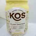 KOS Organic Plant Based - Vanilla Protein Shake Powder - GF-Dairy Free 2.4 lbs