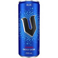 V Blue Guarana Energy Drink Can 250ml