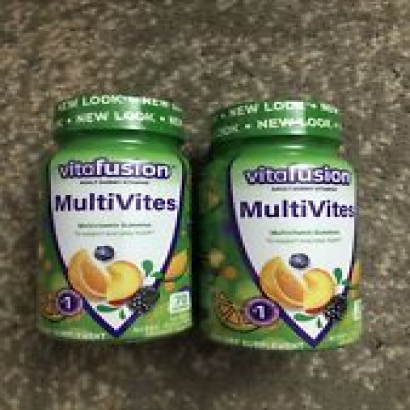 2 VitaFusion MultiVites Adult Multivitamin Gummies - 70 Count Exp 03/2024