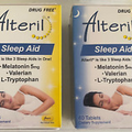 (2) New Boxes Alteril - Sleep Aid All Natural - 60 Tablets Per Box - Expire 2025