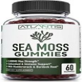 Sea Moss Gummies 3000mg - Irish sea Moss raw Bladderwrack Burdock Root for Adult