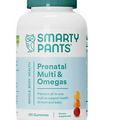 SmartyPants Prenatal Formula Daily Gummy Multivitamin: Vitamin C, D3, & Zinc for